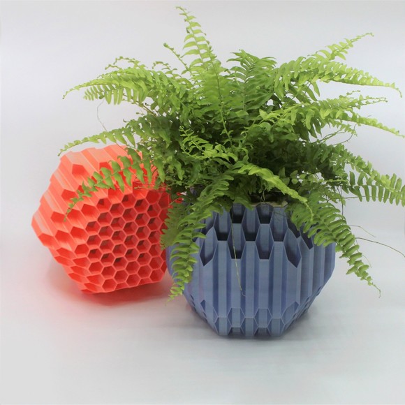 3DPPA Hegaxon Overload Self-Watering Planter /Planter Decor for Dinner Table - Picture 1 of 12